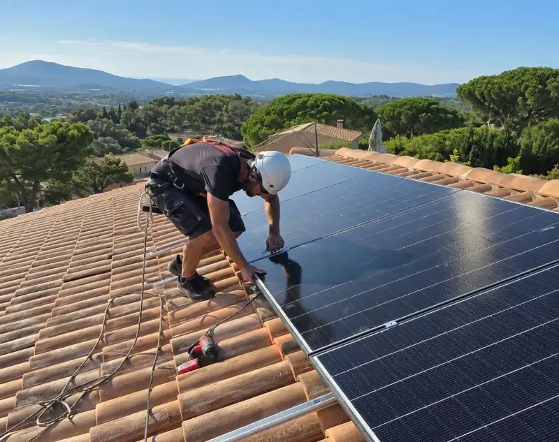 Installateur panneaux solaires Bouvante — pose photovoltaïque sur toiture
